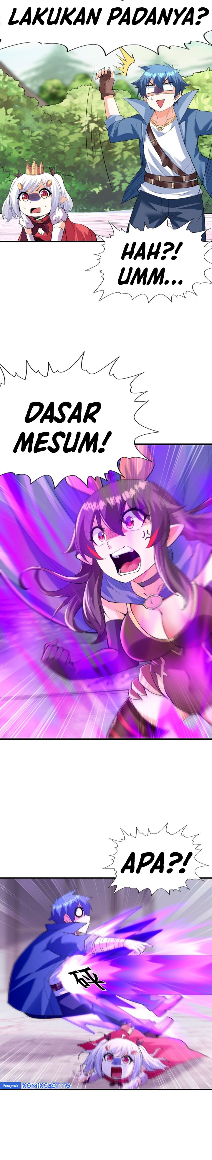 My Harem Is Entirely Female Demon Villains chapter 122 halaman 13