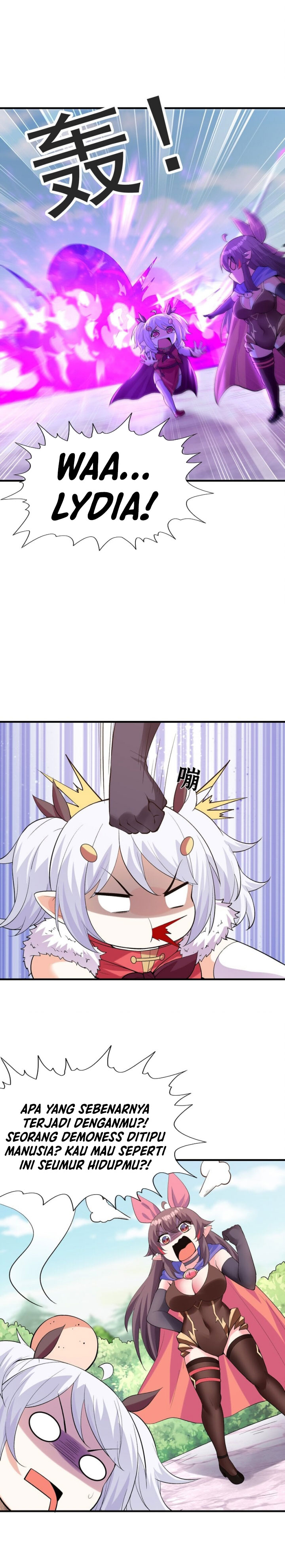 My Harem Is Entirely Female Demon Villains chapter 122 halaman 14