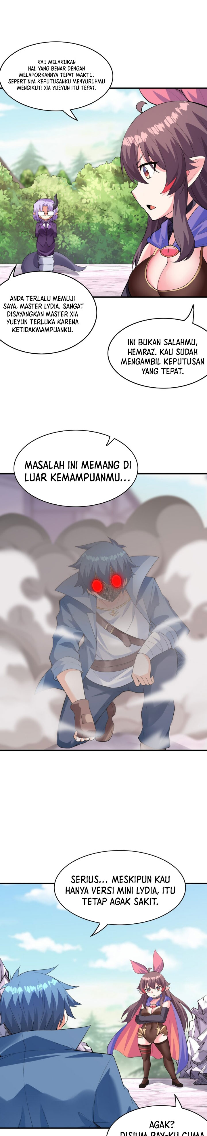 My Harem Is Entirely Female Demon Villains chapter 122 halaman 15