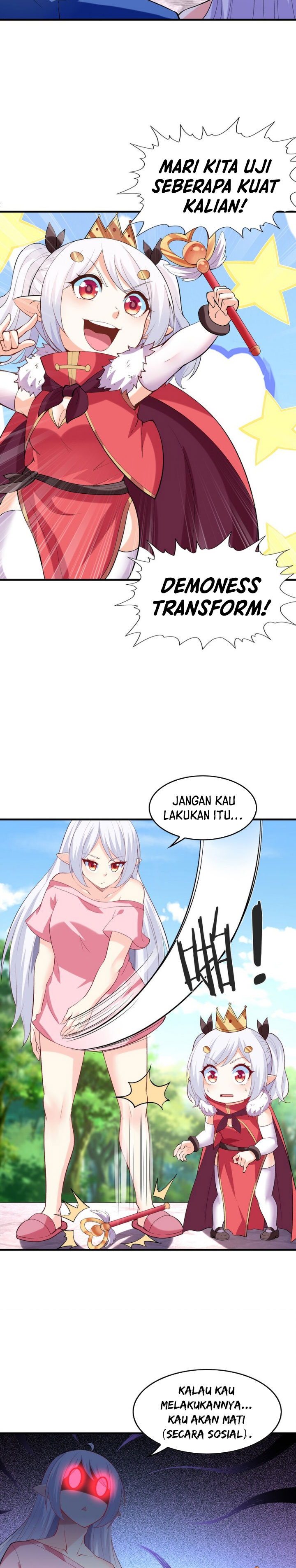 My Harem Is Entirely Female Demon Villains chapter 122 halaman 4