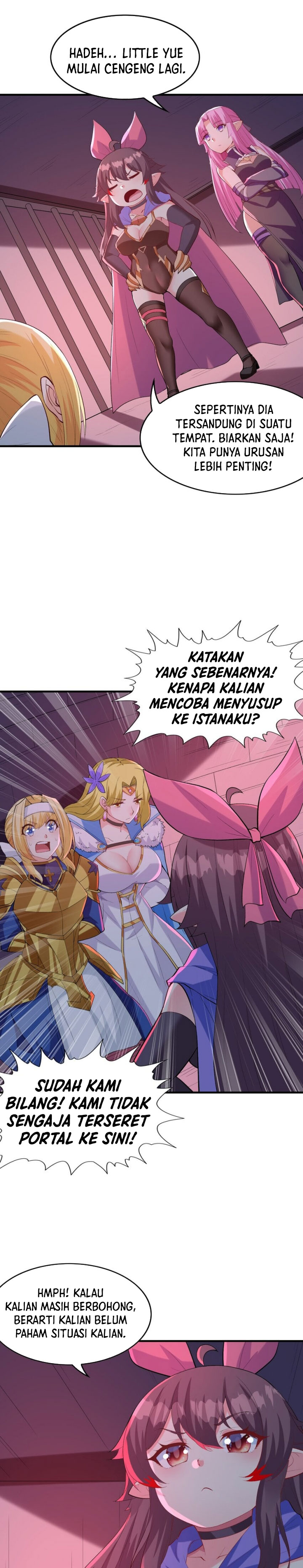 My Harem Is Entirely Female Demon Villains chapter 122 halaman 6
