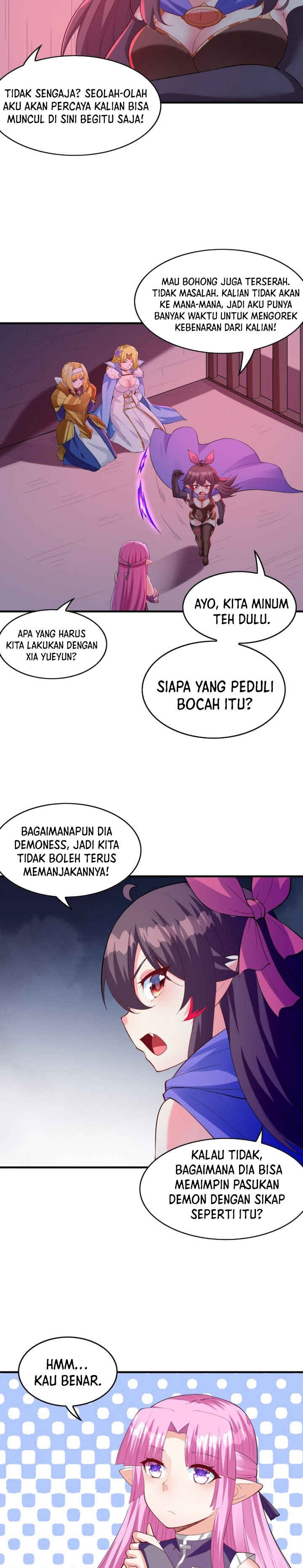 My Harem Is Entirely Female Demon Villains chapter 122 halaman 7