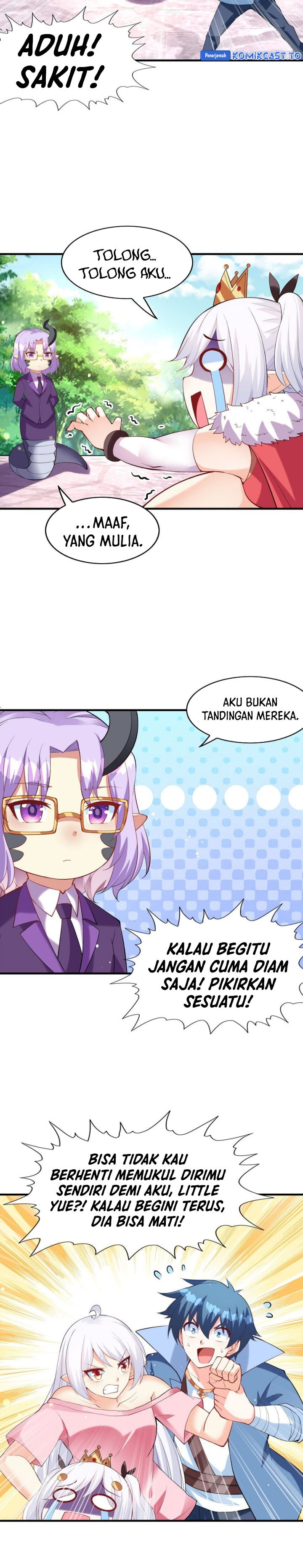 My Harem Is Entirely Female Demon Villains chapter 122 halaman 9