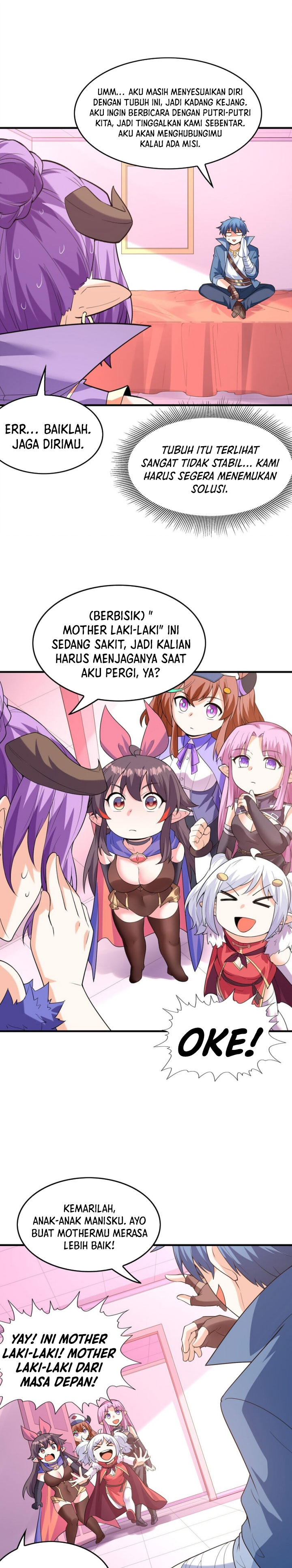 My Harem Is Entirely Female Demon Villains chapter 123 halaman 15