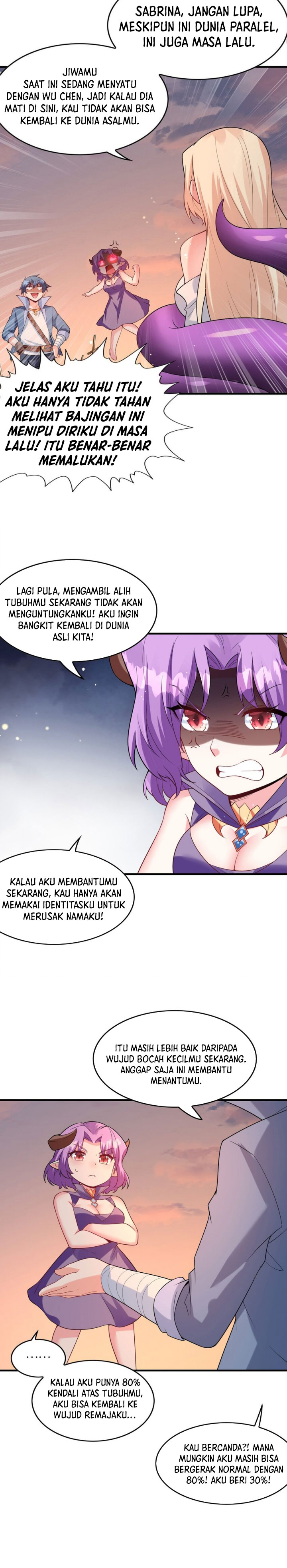 My Harem Is Entirely Female Demon Villains chapter 123 halaman 9