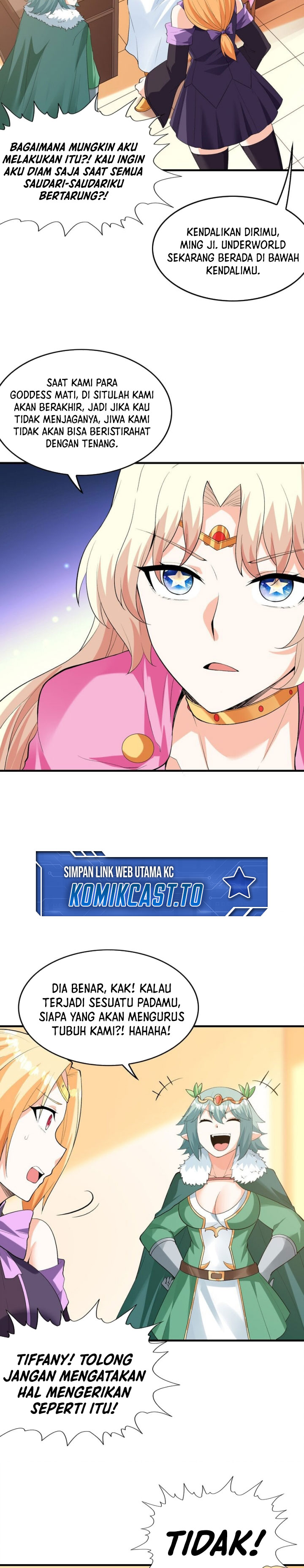 My Harem Is Entirely Female Demon Villains chapter 124 halaman 4