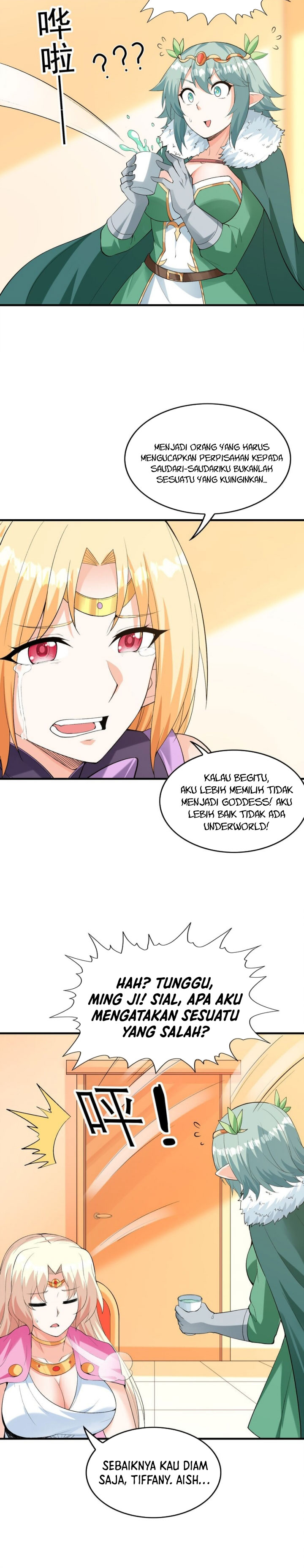 My Harem Is Entirely Female Demon Villains chapter 124 halaman 5