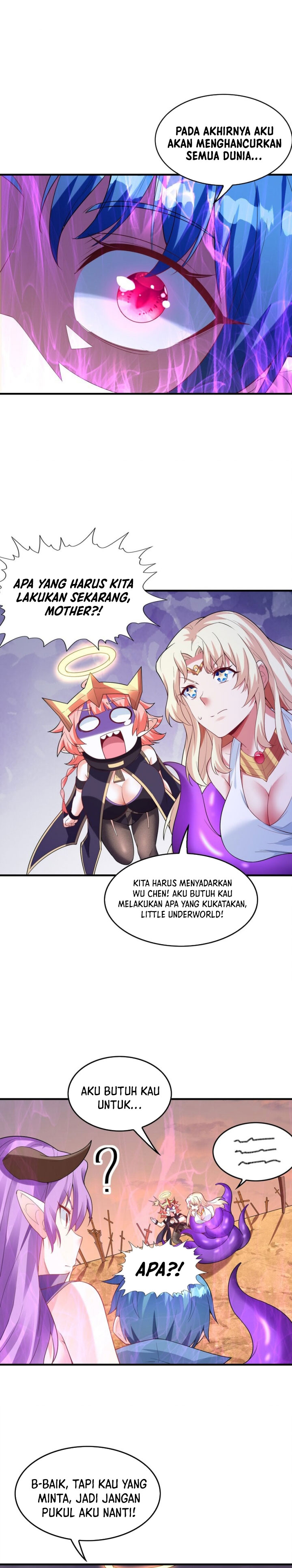 My Harem Is Entirely Female Demon Villains chapter 125 halaman 8