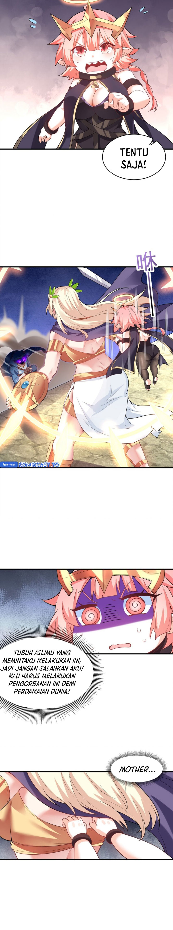 My Harem Is Entirely Female Demon Villains chapter 125 halaman 9