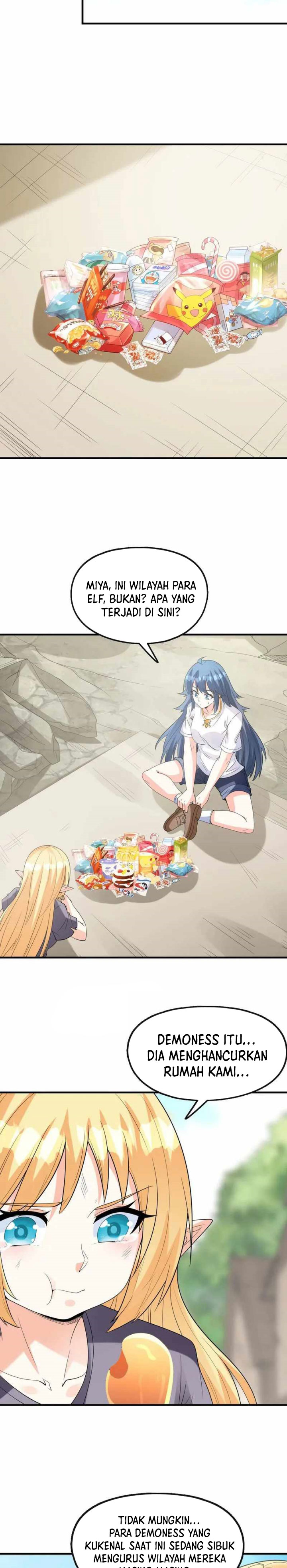 My Harem Is Entirely Female Demon Villains chapter 73 halaman 4