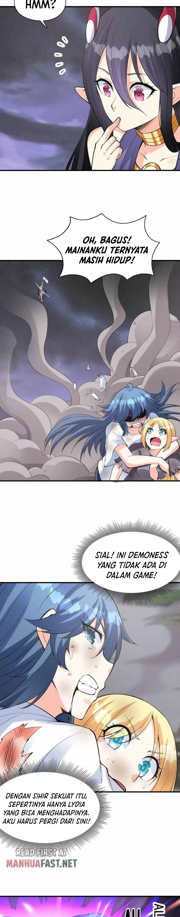 My Harem Is Entirely Female Demon Villains chapter 73 halaman 8