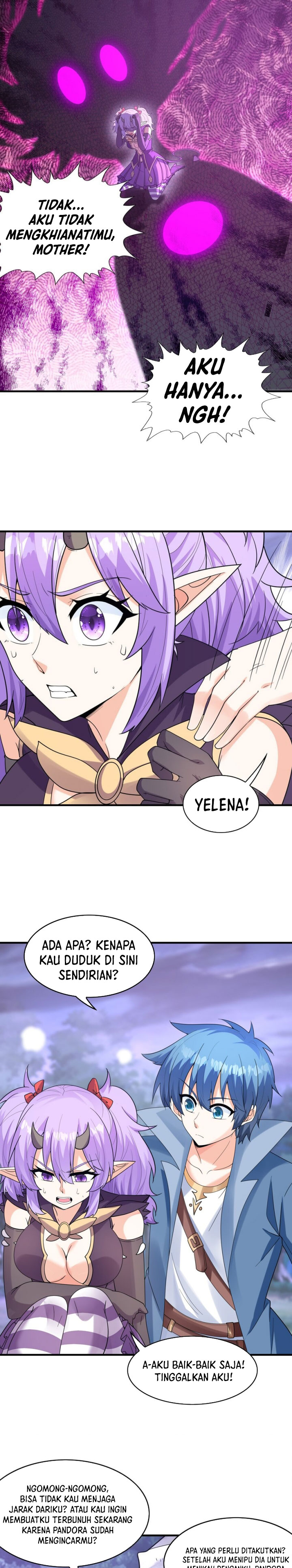 My Harem Is Entirely Female Demon Villains chapter 76 halaman 12