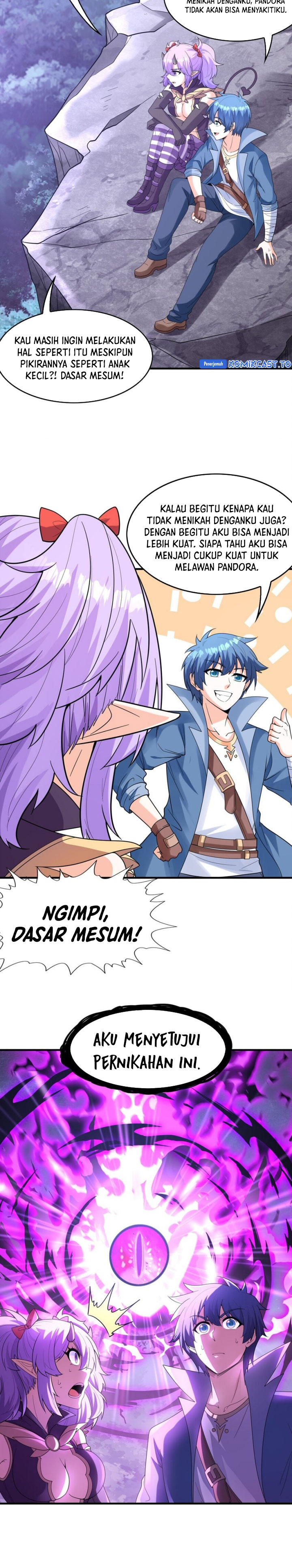 My Harem Is Entirely Female Demon Villains chapter 76 halaman 13