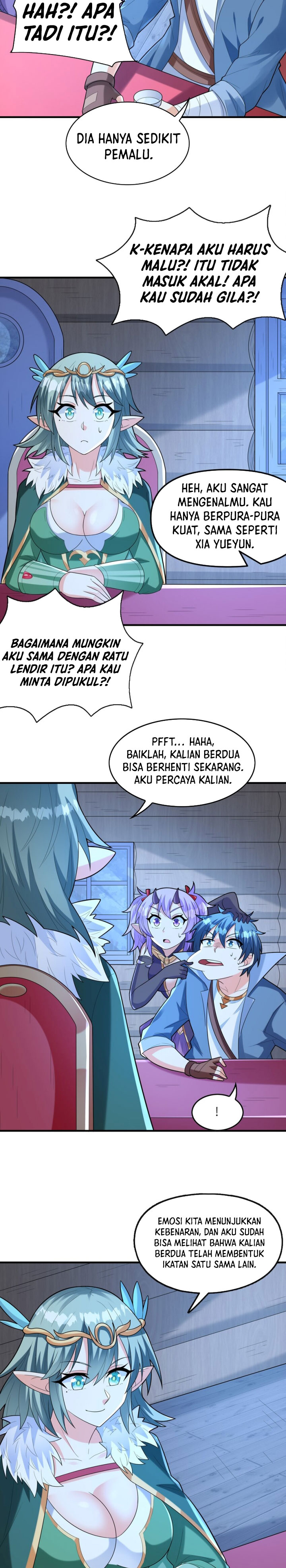 My Harem Is Entirely Female Demon Villains chapter 76 halaman 4