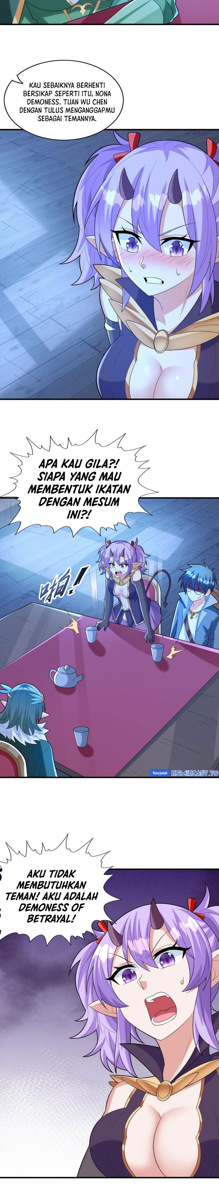 My Harem Is Entirely Female Demon Villains chapter 76 halaman 5