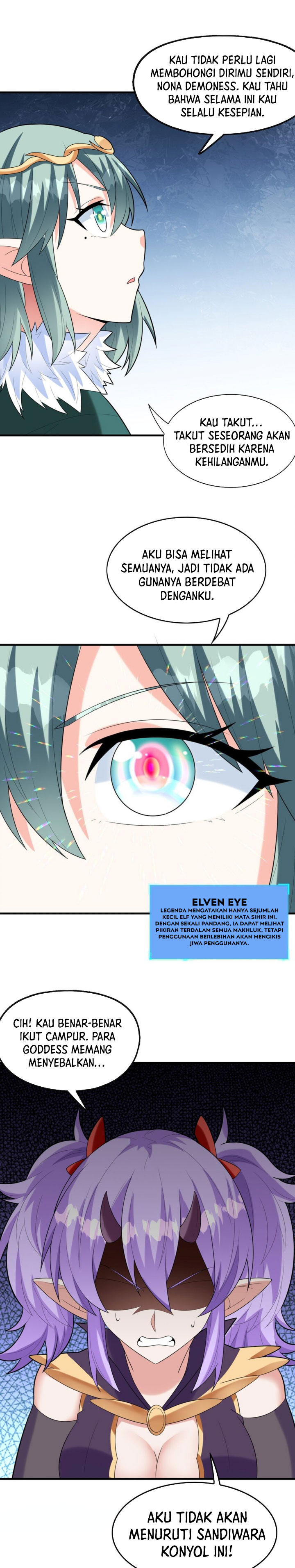 My Harem Is Entirely Female Demon Villains chapter 76 halaman 6
