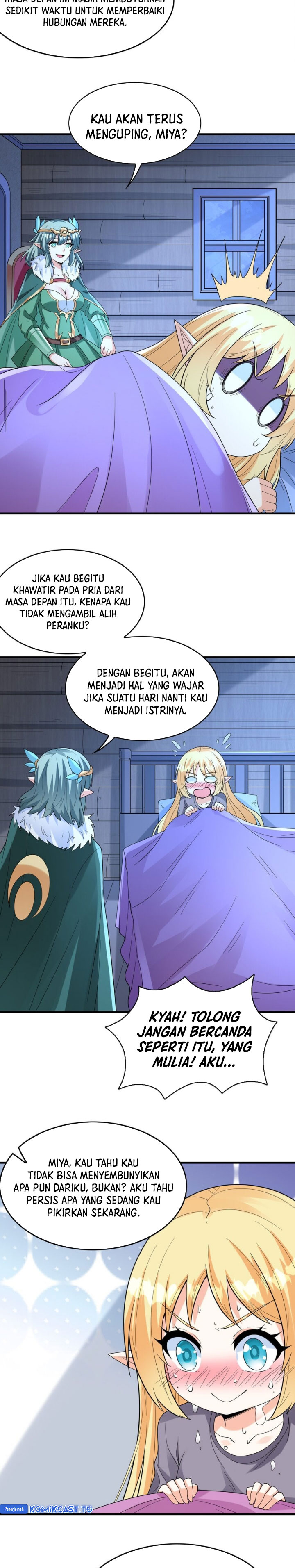 My Harem Is Entirely Female Demon Villains chapter 76 halaman 8