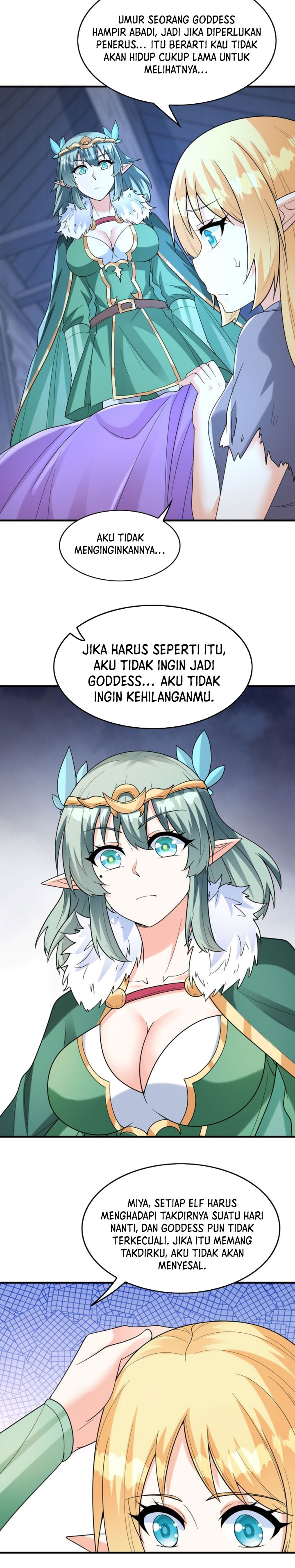 My Harem Is Entirely Female Demon Villains chapter 76 halaman 9