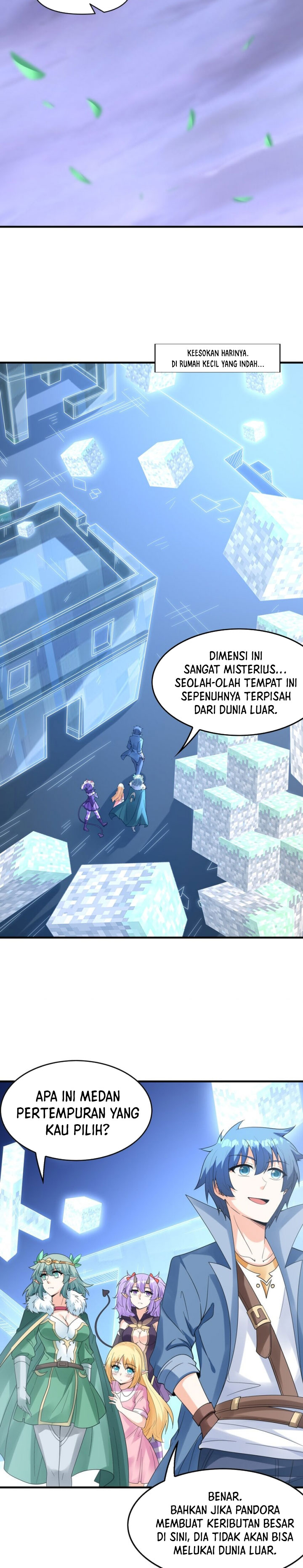 My Harem Is Entirely Female Demon Villains chapter 77 halaman 12