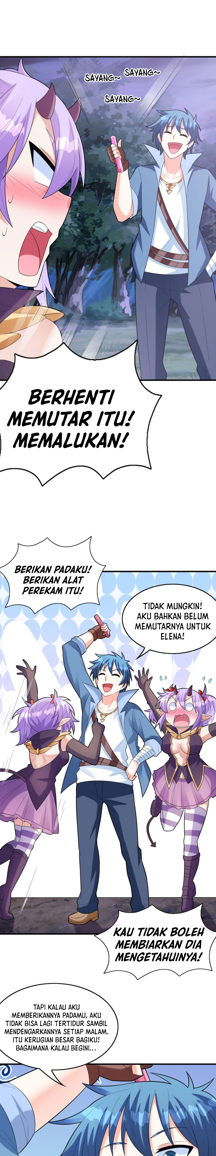 My Harem Is Entirely Female Demon Villains chapter 77 halaman 6