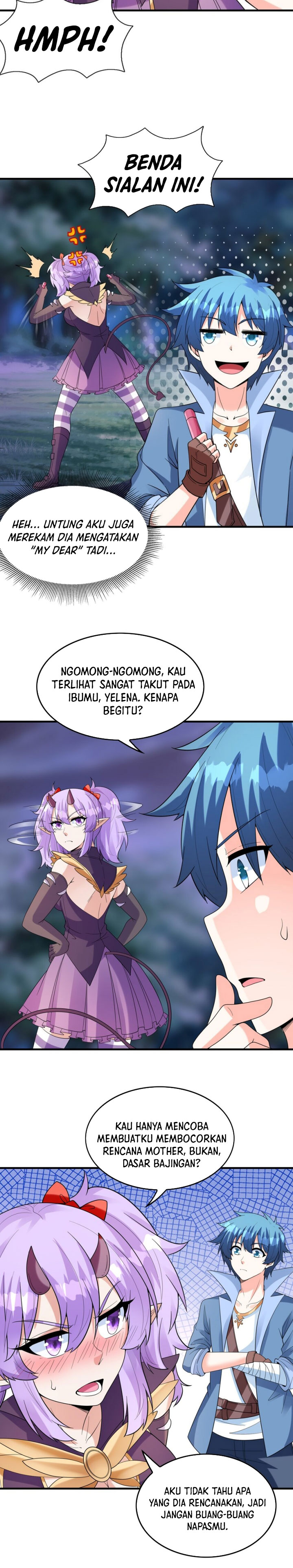 My Harem Is Entirely Female Demon Villains chapter 77 halaman 9