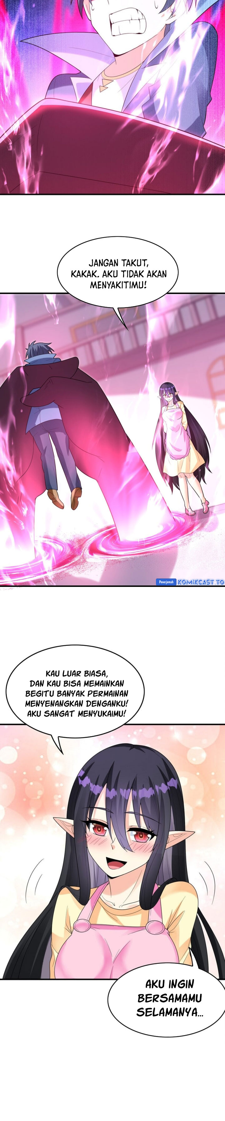 My Harem Is Entirely Female Demon Villains chapter 78 halaman 17