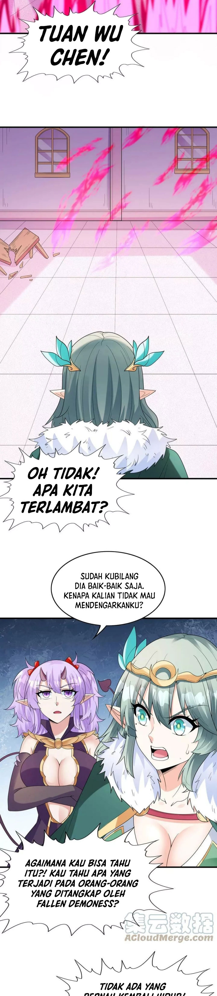 My Harem Is Entirely Female Demon Villains chapter 78 halaman 19