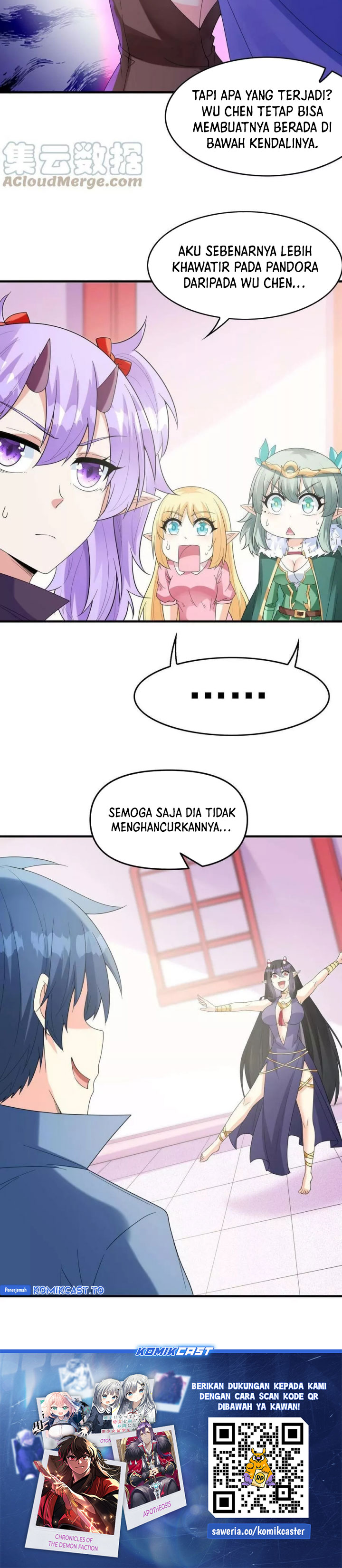 My Harem Is Entirely Female Demon Villains chapter 78 halaman 21