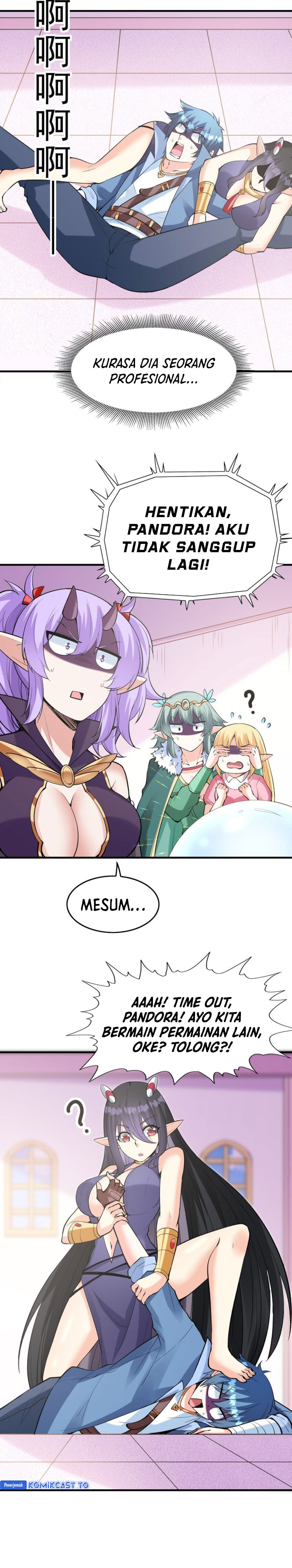 My Harem Is Entirely Female Demon Villains chapter 78 halaman 5