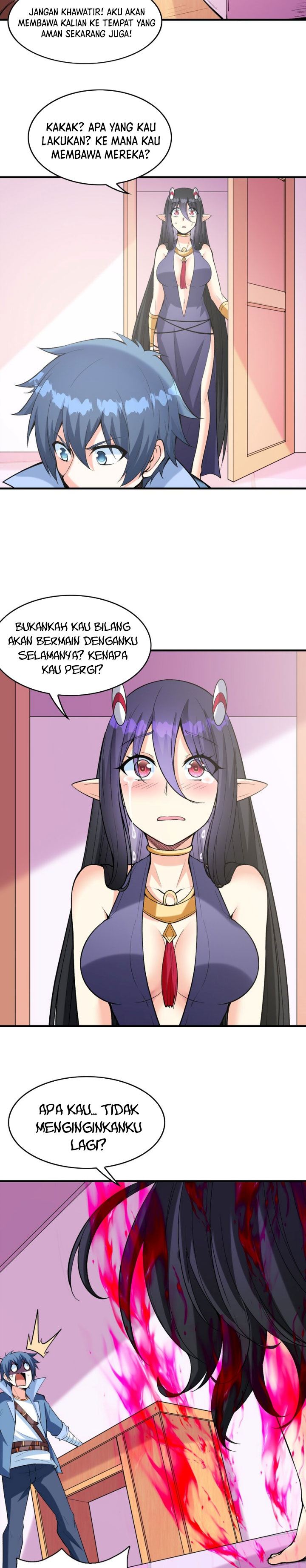 My Harem Is Entirely Female Demon Villains chapter 79 halaman 11