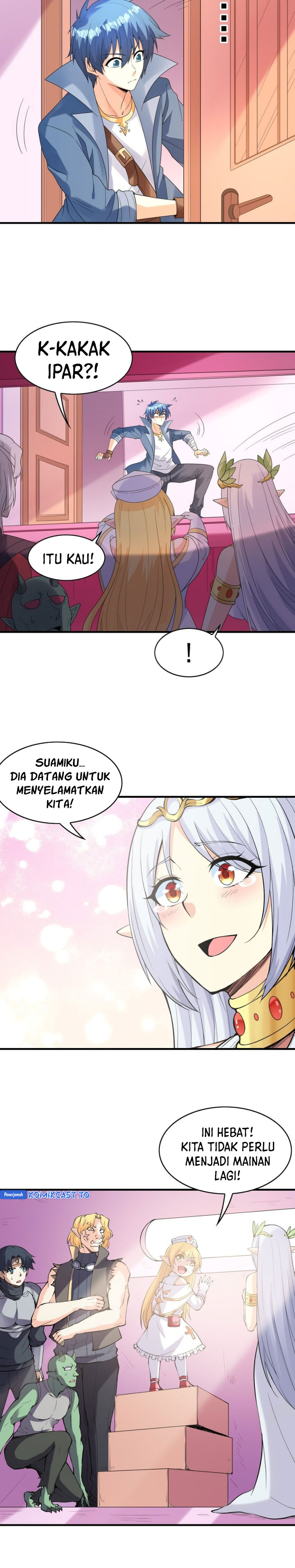 My Harem Is Entirely Female Demon Villains chapter 79 halaman 9