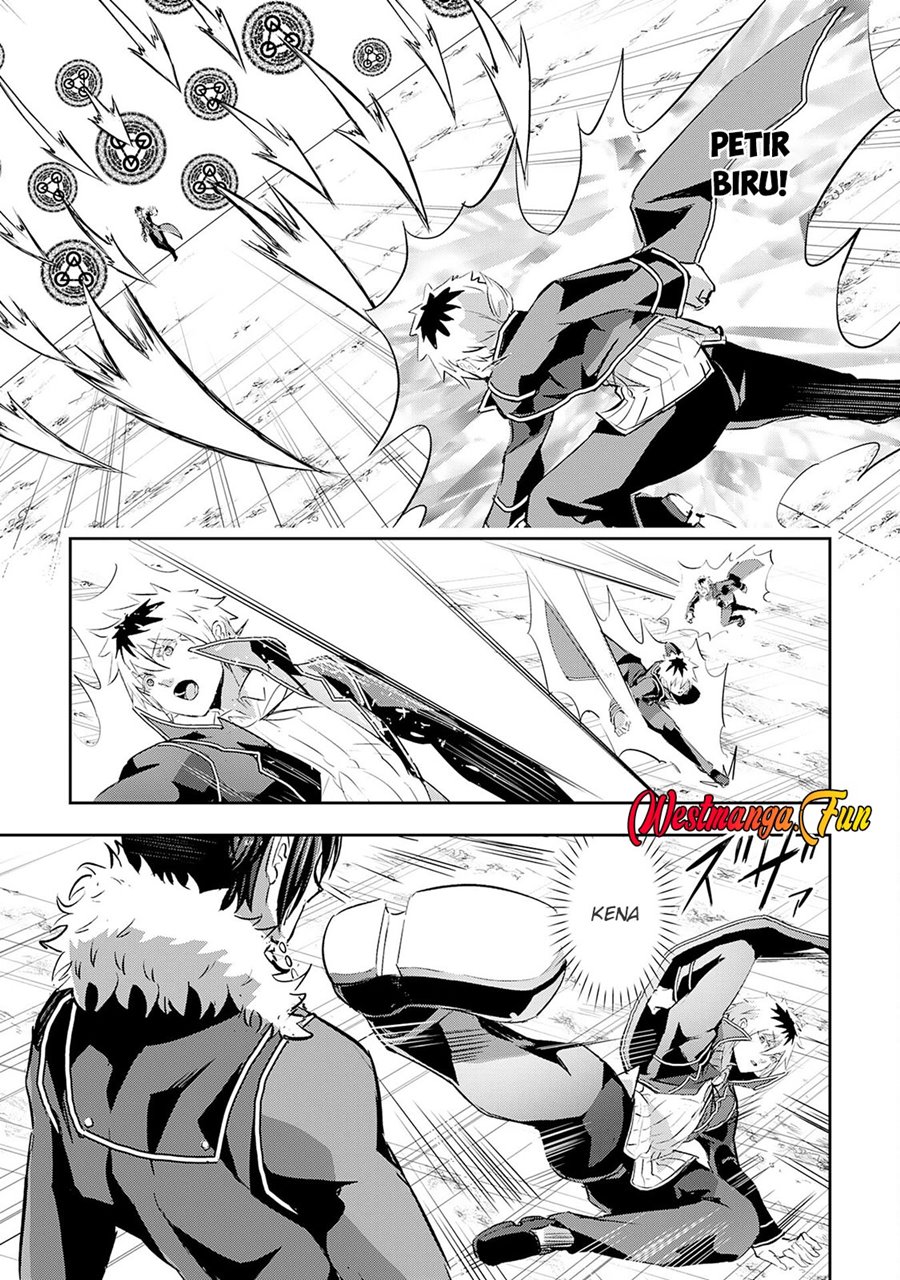 Halaman 13 dari Nanairo Raijyutsushi no Eiyutan Chapter 11