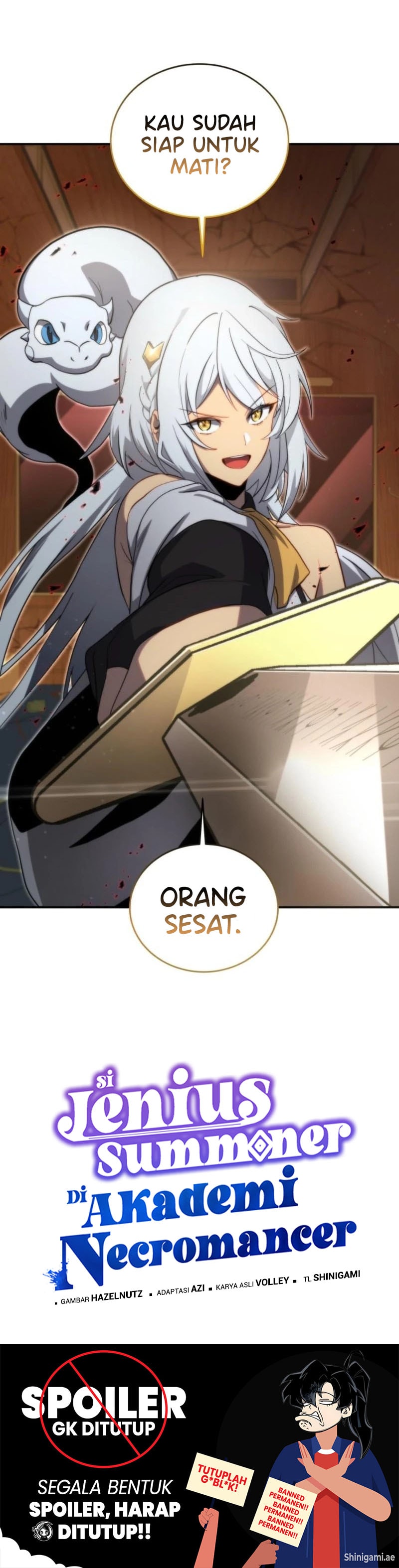 Necromancer Academy and the Genius Summoner Chapter 170 – halaman 17