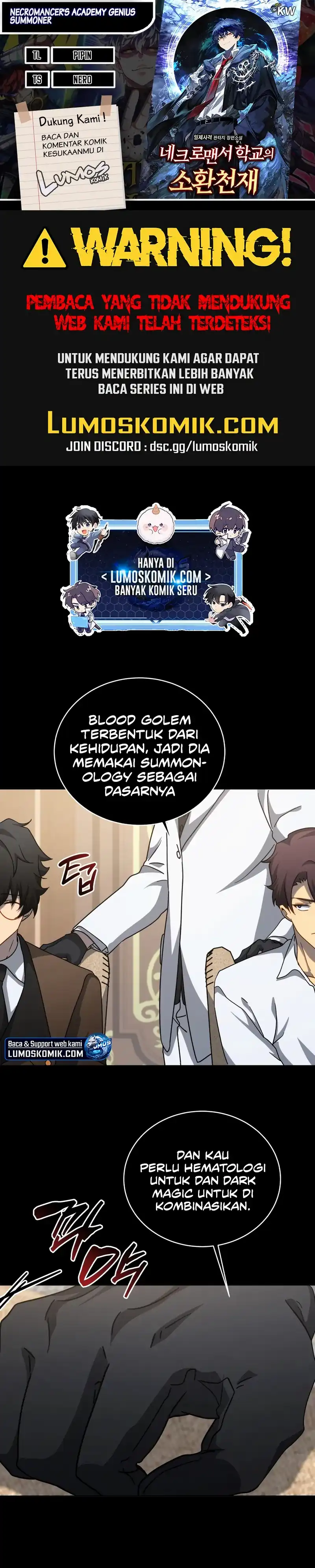 Necromancer Academy and the Genius Summoner Chapter 209 – halaman 1