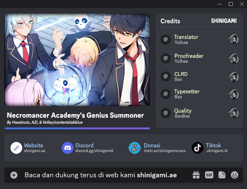 Necromancer Academy and the Genius Summoner Chapter 7 – halaman 1