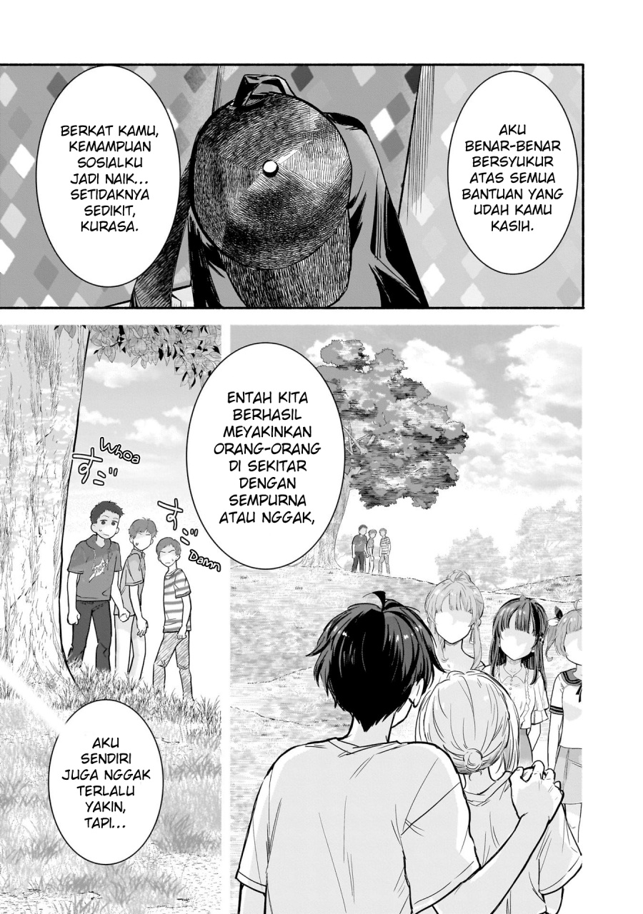 Nee, Mou Isso Tsukiacchau? Osananajimi no Bishoujo ni Tanomarete, Camo Kareshi Hajimemashita chapter 22 halaman 22