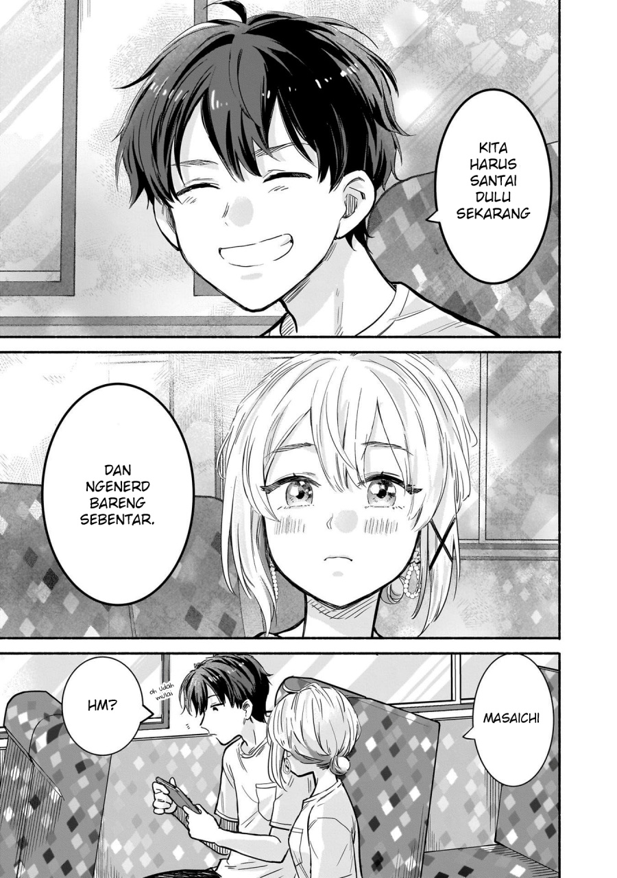 Nee, Mou Isso Tsukiacchau? Osananajimi no Bishoujo ni Tanomarete, Camo Kareshi Hajimemashita chapter 22 halaman 24