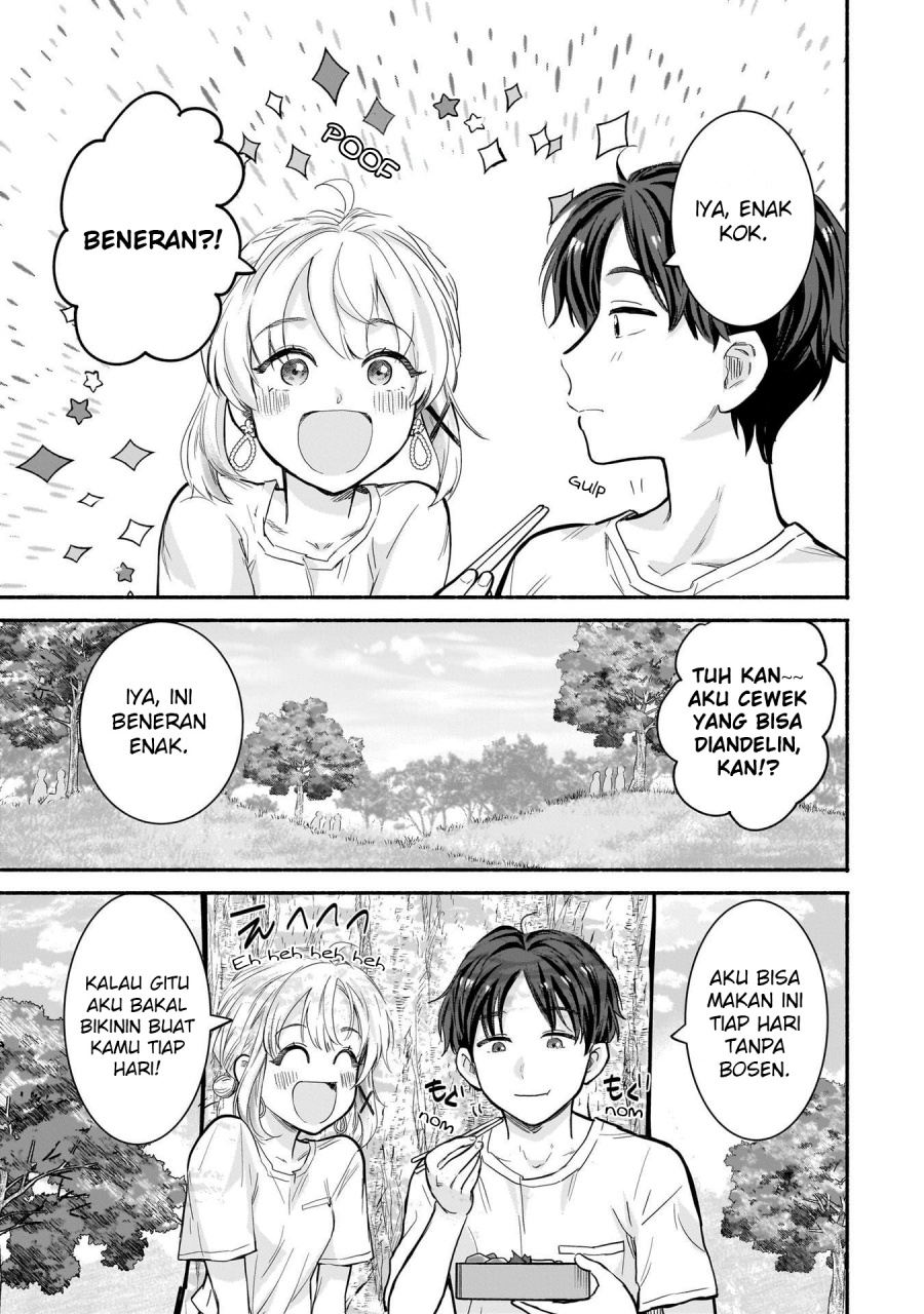 Nee, Mou Isso Tsukiacchau? Osananajimi no Bishoujo ni Tanomarete, Camo Kareshi Hajimemashita chapter 22 halaman 4