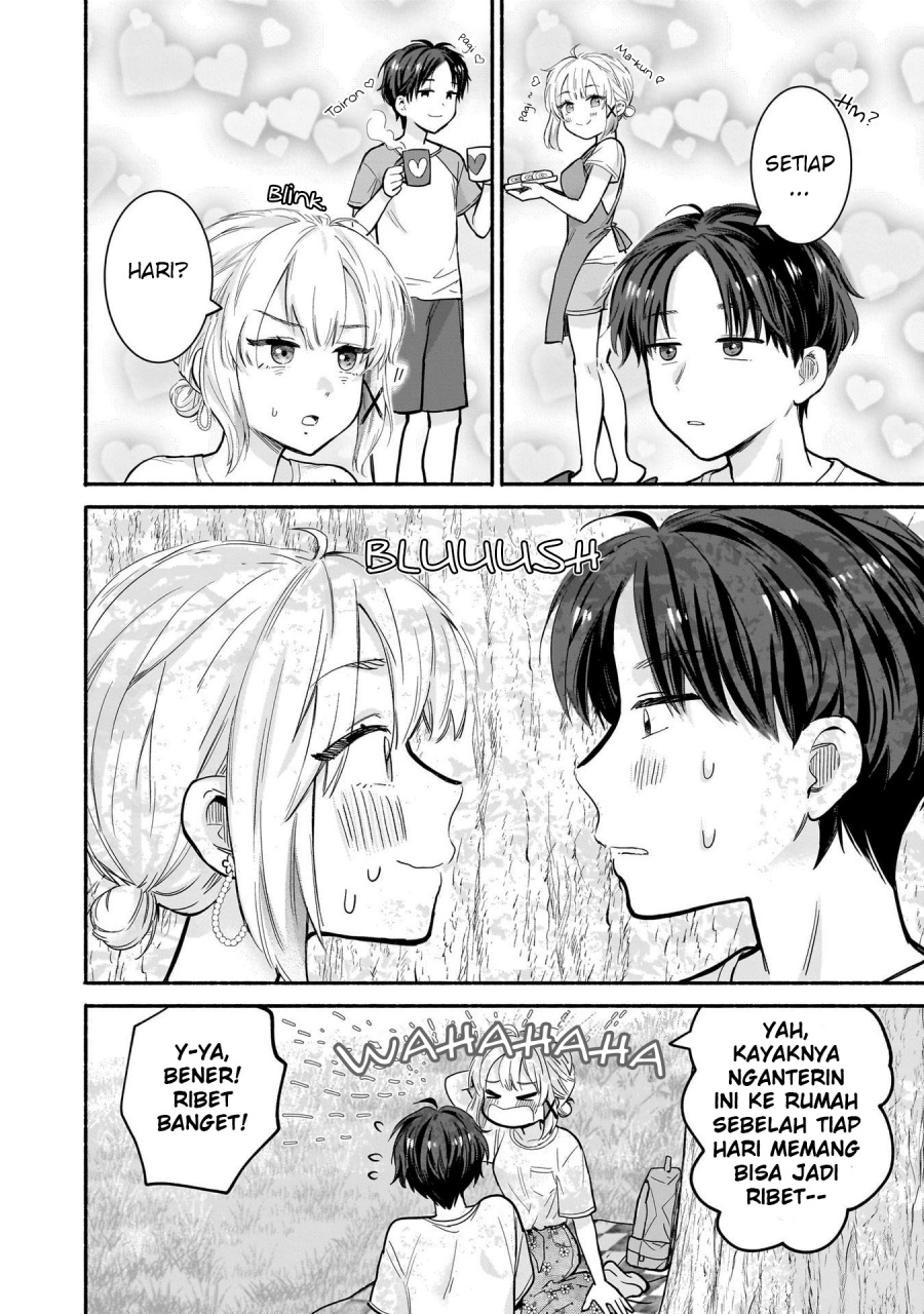 Nee, Mou Isso Tsukiacchau? Osananajimi no Bishoujo ni Tanomarete, Camo Kareshi Hajimemashita chapter 22 halaman 5
