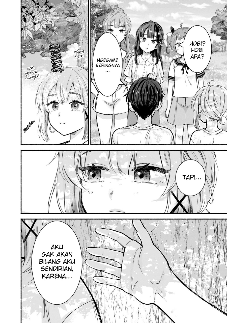 Nee, Mou Isso Tsukiacchau? Osananajimi no Bishoujo ni Tanomarete, Camo Kareshi Hajimemashita chapter 22 halaman 9