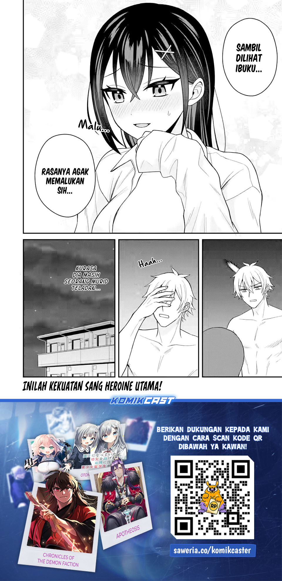 Netorare Manga no Kuzu Otoko ni Tensei Shita Hazu ga Heroine ga Yottekuru Ken chapter 22 halaman 32
