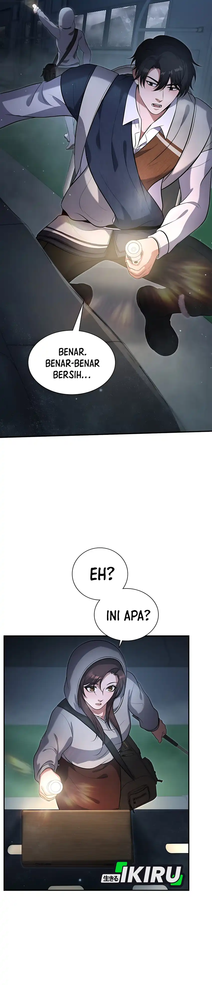 Halaman 2 dari Office Worker in the Ice Age Apocalypse Chapter 16