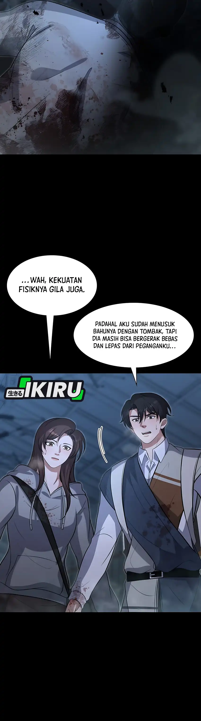 Halaman 24 dari Office Worker in the Ice Age Apocalypse Chapter 16
