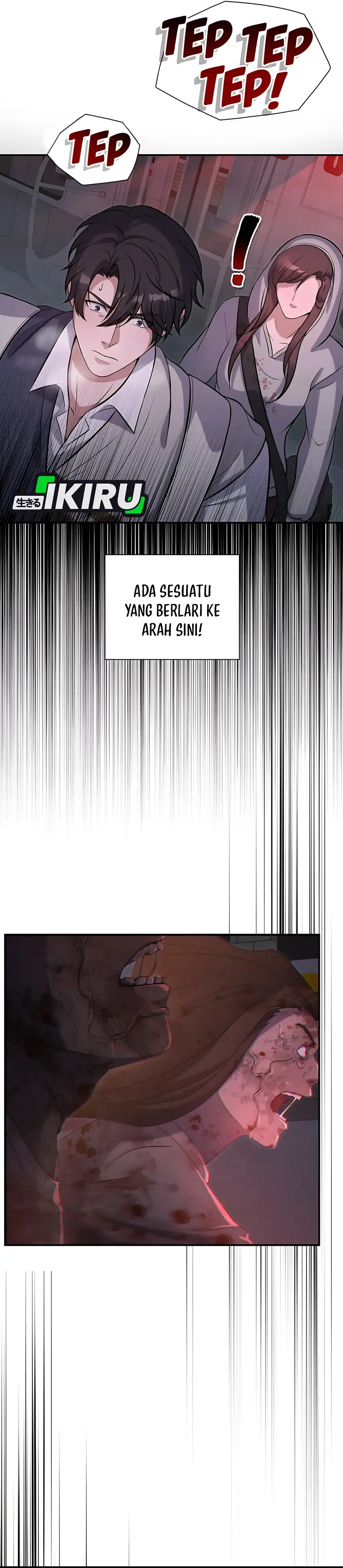 Halaman 34 dari Office Worker in the Ice Age Apocalypse Chapter 16