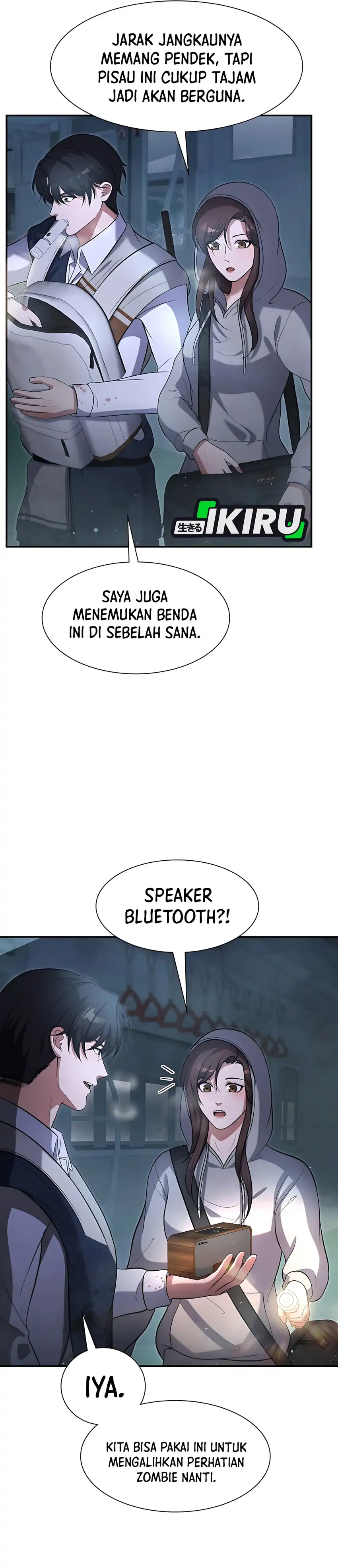 Halaman 4 dari Office Worker in the Ice Age Apocalypse Chapter 16