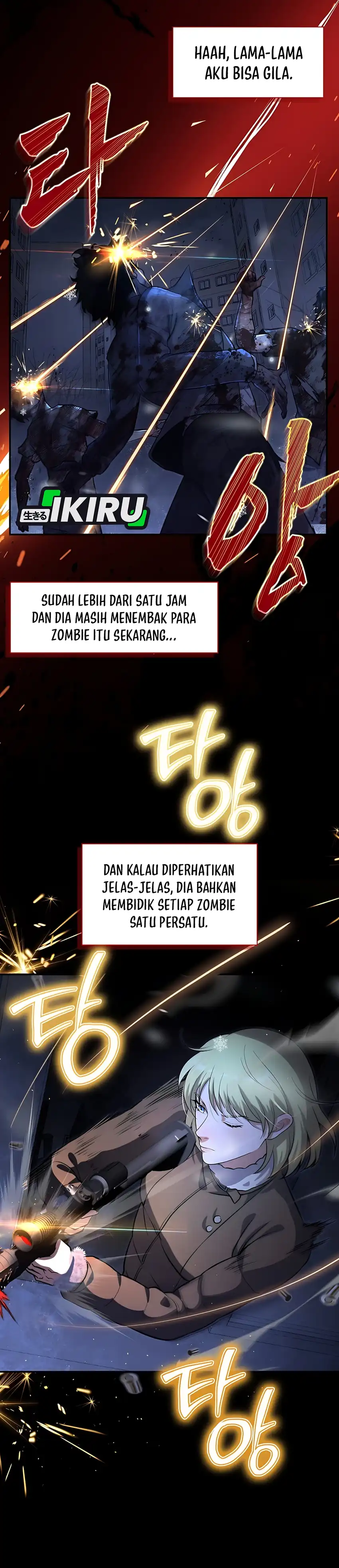 Halaman 2 dari Office Worker in the Ice Age Apocalypse Chapter 27