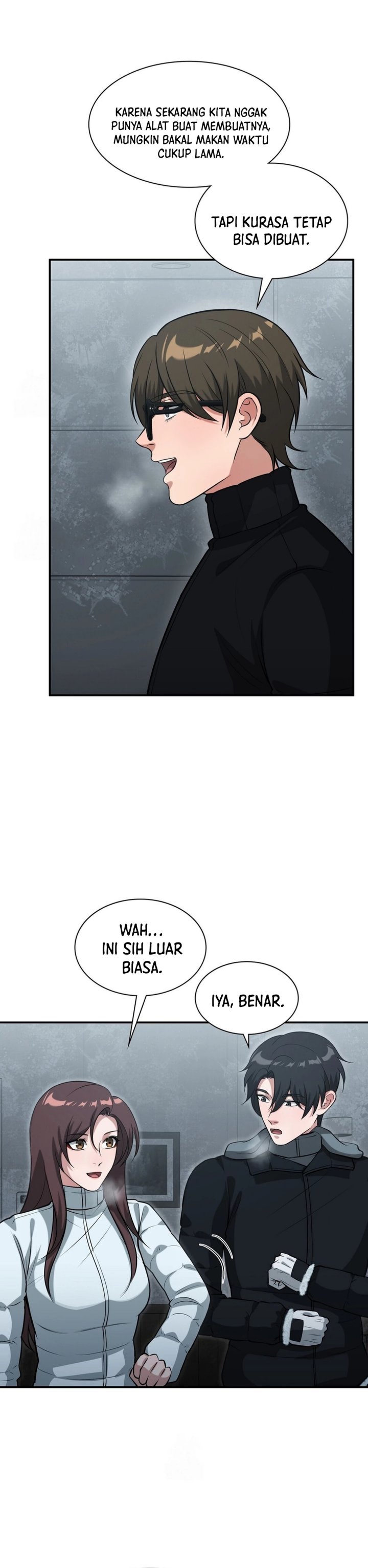 Halaman 11 dari Office Worker in the Ice Age Apocalypse Chapter 35