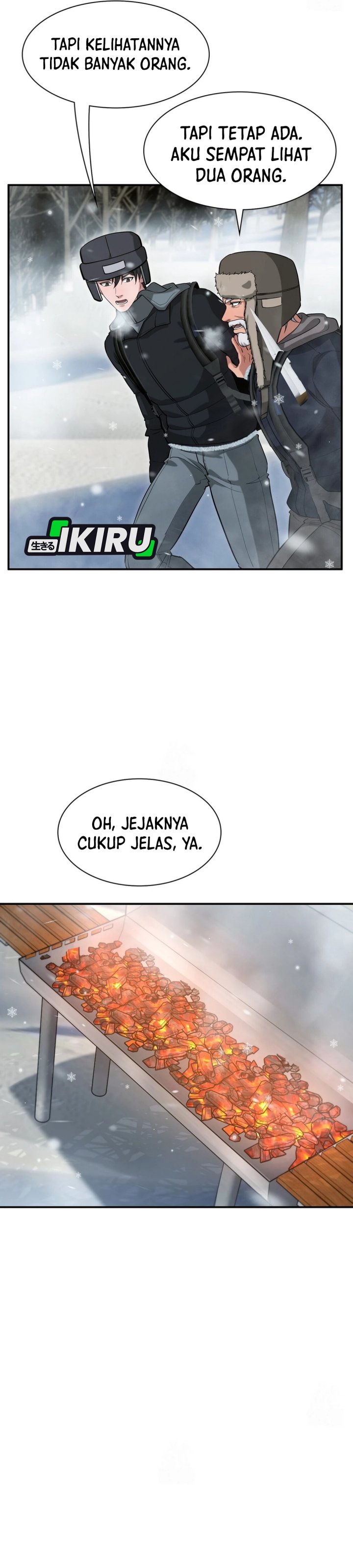 Halaman 22 dari Office Worker in the Ice Age Apocalypse Chapter 35