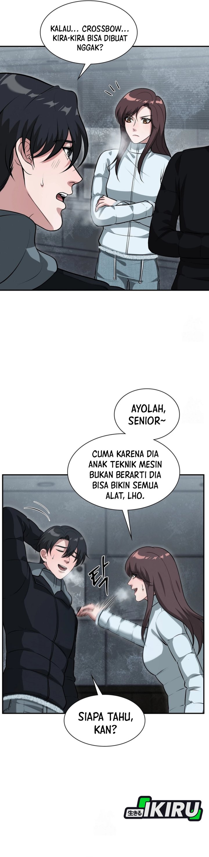 Halaman 7 dari Office Worker in the Ice Age Apocalypse Chapter 35