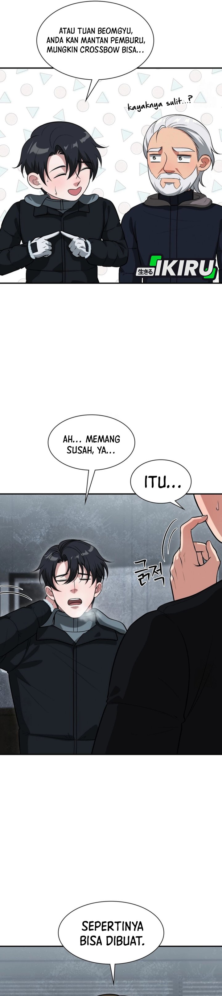 Halaman 8 dari Office Worker in the Ice Age Apocalypse Chapter 35